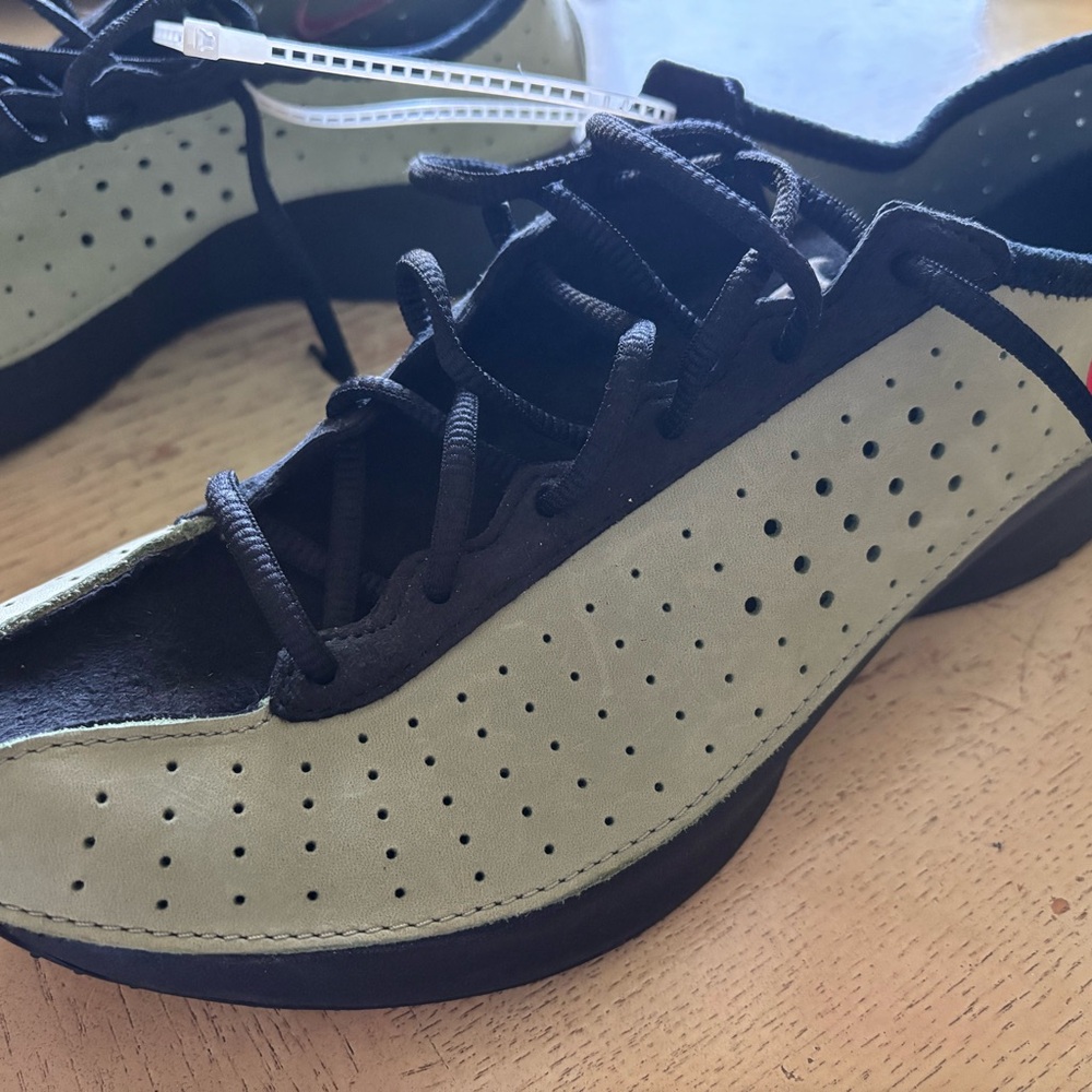 Nike Black and Olive Athletic Shoes